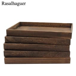 New Arrival Wooden Jewelry Tray Jewellery Organizer Bangle Earrings Bracelets Choker Necklaces Pendants Storage Vintage Plate