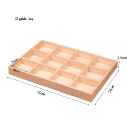 New Arrival Wooden Jewelry Tray Jewellery Organizer Bangle Earrings Bracelets Choker Necklaces Pendants Storage Vintage Plate