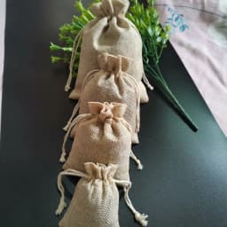 Lowest Price 10-200pcs Vintage Natural Burlap Bags Hessian Jute Jewelry Packaging Bag Christmas Birthday Party Drawstrings Pouch