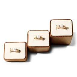 Oirlv Wooden Jewelry Organizer Rack Ring Storage Stand Ring Display Rack 3 Piece Set Jewelry Holder Ring Photography Props