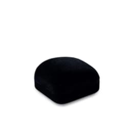 Wholesale Engagement Black Velvet Ring Box Jewelry Display Storage Foldable Case For Wedding Ring Valentine's Day Gift Organizer