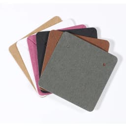 50pcs/lot 5x5cm Kraft Paper Card for Jewelry Packaging Earrings Necklaces Display Cards