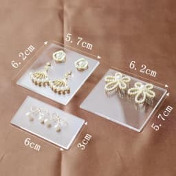 Acrylic Earring display stand earing organizer for jewelry sheet pad jewelery Props jewellery case holders stands customized