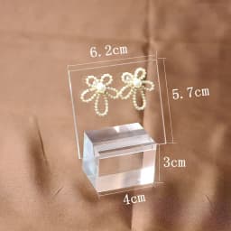 Acrylic Earring display stand earing organizer for jewelry sheet pad jewelery Props jewellery case holders stands customized