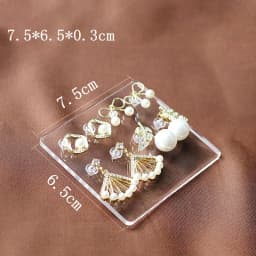 Acrylic Earring display stand earing organizer for jewelry sheet pad jewelery Props jewellery case holders stands customized