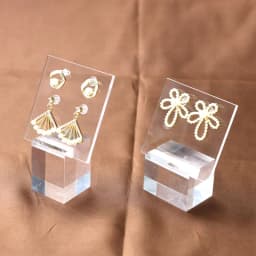 Acrylic Earring display stand earing organizer for jewelry sheet pad jewelery Props jewellery case holders stands customized