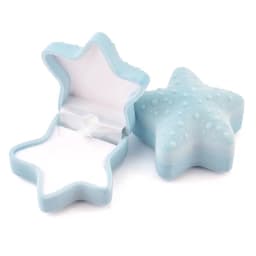 1 Piece Lovely Velvet Jewelry Box Starfish Wedding Ring Box Gift Box Necklace Ring Case Earrings Holder for Jewelry Display