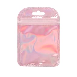 10Pcs/Lot Thicken Zip Lock Bags Colorful Resealable Laser Packaging Bag Plastic Pouch For Beads Jewelry Display Gift Storage Bag