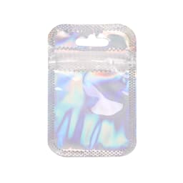 10Pcs/Lot Thicken Zip Lock Bags Colorful Resealable Laser Packaging Bag Plastic Pouch For Beads Jewelry Display Gift Storage Bag