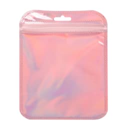 10Pcs/Lot Thicken Zip Lock Bags Colorful Resealable Laser Packaging Bag Plastic Pouch For Beads Jewelry Display Gift Storage Bag