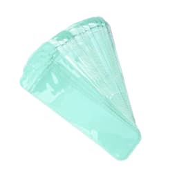 50pcs Holographic Packaging Bags Colorful Resealable Plastic Bags with Hang Hole for DIY Beaded Pens Jewelry and Small Craft