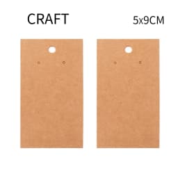 50pcs Earrings Necklaces Display Cards for Jewelry Box Packaging Cardboard Hang Tag Card Ear Studs Paper Card Jewelry DIY