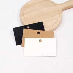 50pcs/lot 10*6cm Kraft Paper Packing for Handmade Necklace Bracelets Jewelry Display Cards Storage Retail Tags Holder