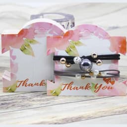50Pcs Multi-Style Paper Hairpin Card 9*10cm Vintage Jewelry Display Cards DIY THANK YOU Hair Ornaments Clip Package Card