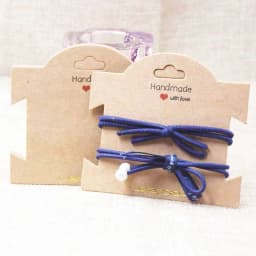 50Pcs Multi-Style Paper Hairpin Card 9*10cm Vintage Jewelry Display Cards DIY THANK YOU Hair Ornaments Clip Package Card