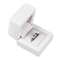 Hot Sale High Gloss Piano Lacquer Finish Wood Wedding Ring Earrings Jewelry Box Small Luxury Jewellery Gift Storage Display Case