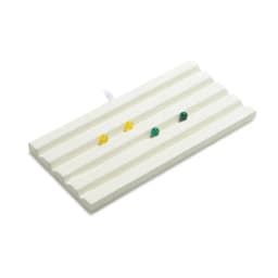 Circular Groove Diamond Display Box High Quality Jewelry Gem Storage Case Gemstone Organizer for International Jewelry Exhibitor