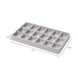 Velvet Tray for Jewelry Ring Earring Necklace Display Tray Bracelet Organizer Diy Handicraft Accessoriess Jewelry Storage Case