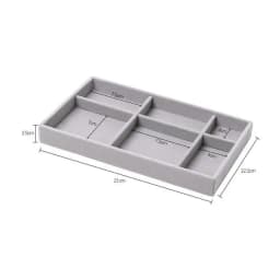 Velvet Tray for Jewelry Ring Earring Necklace Display Tray Bracelet Organizer Diy Handicraft Accessoriess Jewelry Storage Case