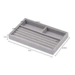 Velvet Tray for Jewelry Ring Earring Necklace Display Tray Bracelet Organizer Diy Handicraft Accessoriess Jewelry Storage Case