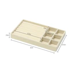 Velvet Tray for Jewelry Ring Earring Necklace Display Tray Bracelet Organizer Diy Handicraft Accessoriess Jewelry Storage Case