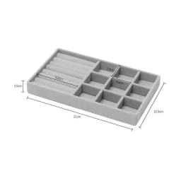 Velvet Tray for Jewelry Ring Earring Necklace Display Tray Bracelet Organizer Diy Handicraft Accessoriess Jewelry Storage Case