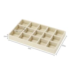 Velvet Tray for Jewelry Ring Earring Necklace Display Tray Bracelet Organizer Diy Handicraft Accessoriess Jewelry Storage Case