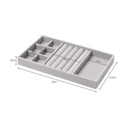 Velvet Tray for Jewelry Ring Earring Necklace Display Tray Bracelet Organizer Diy Handicraft Accessoriess Jewelry Storage Case