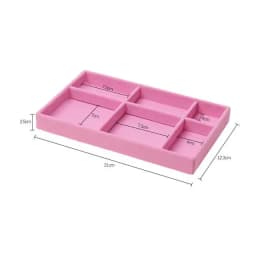 Velvet Tray for Jewelry Ring Earring Necklace Display Tray Bracelet Organizer Diy Handicraft Accessoriess Jewelry Storage Case