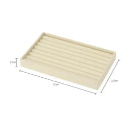 Velvet Tray for Jewelry Ring Earring Necklace Display Tray Bracelet Organizer Diy Handicraft Accessoriess Jewelry Storage Case