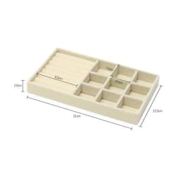 Velvet Tray for Jewelry Ring Earring Necklace Display Tray Bracelet Organizer Diy Handicraft Accessoriess Jewelry Storage Case