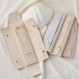Velvet Jewelry Organizer Bag Portable Bracelet Necklace Storage Bag Women Multi-Functional Snap Pouch Fashion Travel Jewelry Bag
