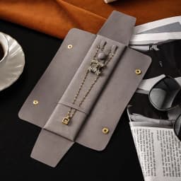Velvet Jewelry Organizer Bag Portable Bracelet Necklace Storage Bag Women Multi-Functional Snap Pouch Fashion Travel Jewelry Bag