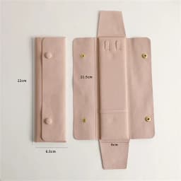 Velvet Jewelry Organizer Bag Portable Bracelet Necklace Storage Bag Women Multi-Functional Snap Pouch Fashion Travel Jewelry Bag