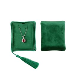 Velvet Tassels Jewelry Ring Necklace Bracelet Box Travel Portable Jewelry Box Jewelry Storage Box Wedding Gifts for Guests
