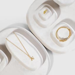 Yinbeini Velvet Jewelry Display Tray Ring Earring Pendant Necklace Storage Tray Display Tray TB028