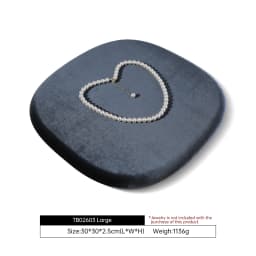 Yinbeini Velvet Jewelry Display Tray Ring Earring Pendant Necklace Storage Tray Display Tray TB028