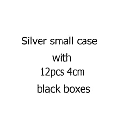 Gems Jewelry Trunk Travel Carrying Gemstone Display Box Aluminum Case Loose Stones Storage Container Collection Diamond Holder