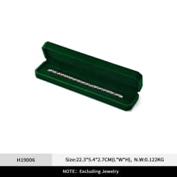 Oirlv Velvet Ring Box Gemstone Green Jewelry Box Set High-quality Earring Bracelet Necklace Box Jewelry Organizer Jewelry Box