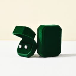 Oirlv Velvet Ring Box Gemstone Green Jewelry Box Set High-quality Earring Bracelet Necklace Box Jewelry Organizer Jewelry Box