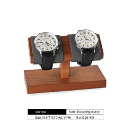 Wooden Watch Stand WoodTen Solid Wood Watch Holder Jewelry Organizer Display Stand For Bracelet Ring Earring Watch Display Props
