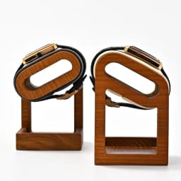 Wooden Watch Stand WoodTen Solid Wood Watch Holder Jewelry Organizer Display Stand For Bracelet Ring Earring Watch Display Props