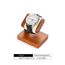 Wooden Watch Stand WoodTen Solid Wood Watch Holder Jewelry Organizer Display Stand For Bracelet Ring Earring Watch Display Props
