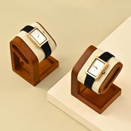 Wooden Watch Stand WoodTen Solid Wood Watch Holder Jewelry Organizer Display Stand For Bracelet Ring Earring Watch Display Props