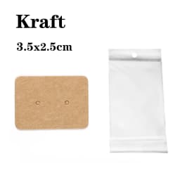 50pcs Earrings Card with 50pcs Bags Cat Cards Jewelry Display Packaging Cardboards Ear Studs Hang Tags Cards DIY Wholesale