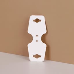 33Types 50Pcs Necklace Earrings Jewelry Display Kraft Paper Blank Card Label Wholesale Packaging Handmade DIY Accessory Supplier