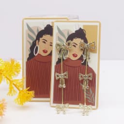 50pcs 5x9cm Earrings Cards Paperboard Jewelry Newest Arrived Popular Display Cardboard Hot Sale Fashion Design Delicate  Cards