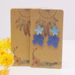 50pcs 5x9cm Earrings Cards Paperboard Jewelry Newest Arrived Popular Display Cardboard Hot Sale Fashion Design Delicate  Cards