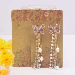 50pcs 5x9cm Earrings Cards Paperboard Jewelry Newest Arrived Popular Display Cardboard Hot Sale Fashion Design Delicate  Cards