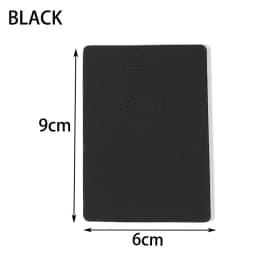 50pcs/lot Keychain Display Cards 7.5x12cm Kraft Paper Cards for diy Jewelry Key Packing Cardboard Keyrings Retail Price Tags